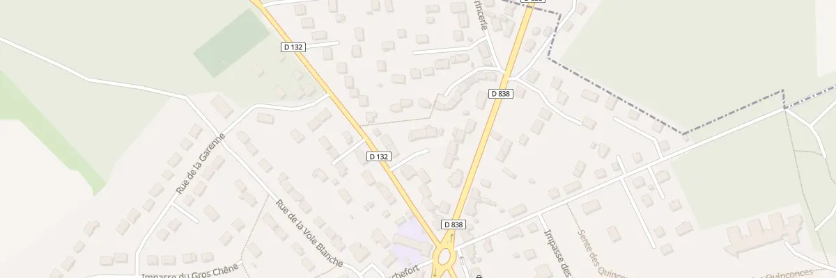 Plan du 5 Pl des Potiers à Angervilliers