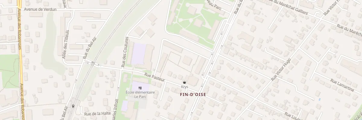 Plan du 9001 Res du Confluent à Andrésy