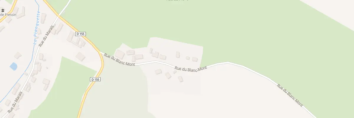Plan du 7 Rue du Blanc Mont à Fressin