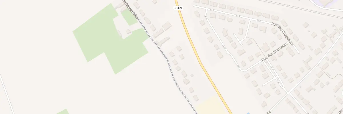 Plan du 260 Rue du Mont Hulin à Audruicq