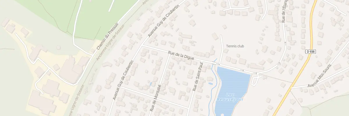 Plan du 11 Rue de la Digue à Saint-Rémy-lès-Chevreuse