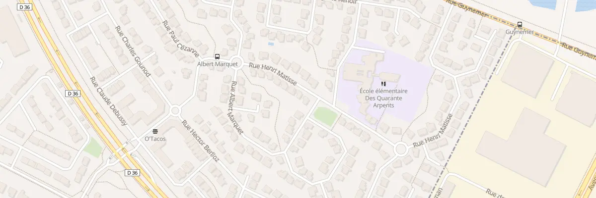 Plan du 24 Rue Henri Matisse à Voisins-le-Bretonneux