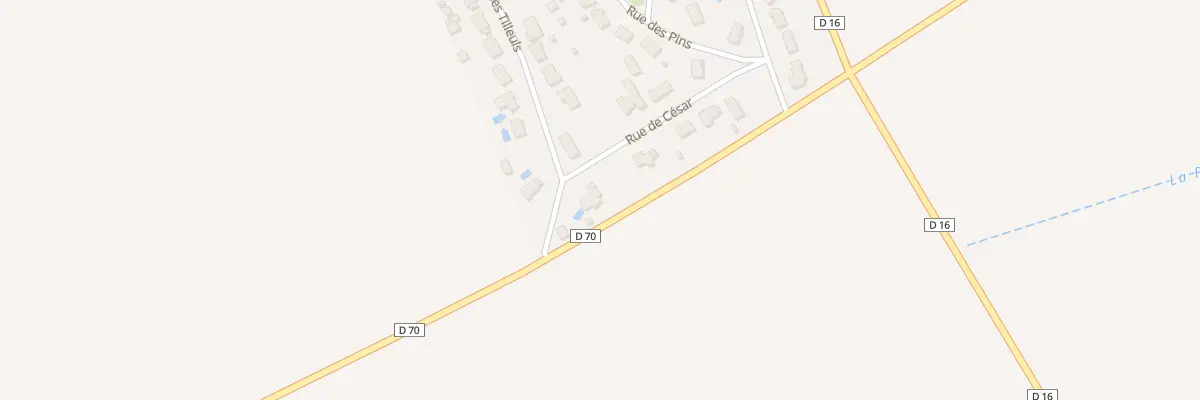 Plan du 15 Rue de Cesar à Ségry