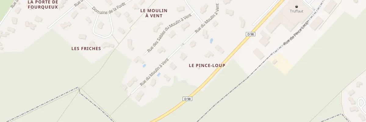 Plan du 5203 Rue du Moulin à Vent à Saint-Germain-en-Laye