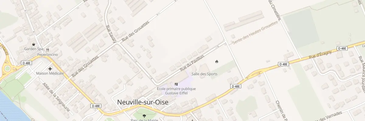Plan du 13 Rue du Pavillon à Neuville-sur-Oise