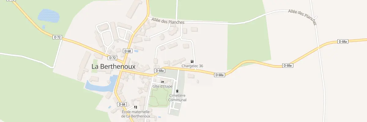 Plan du 17 Rue du Stade à La Berthenoux
