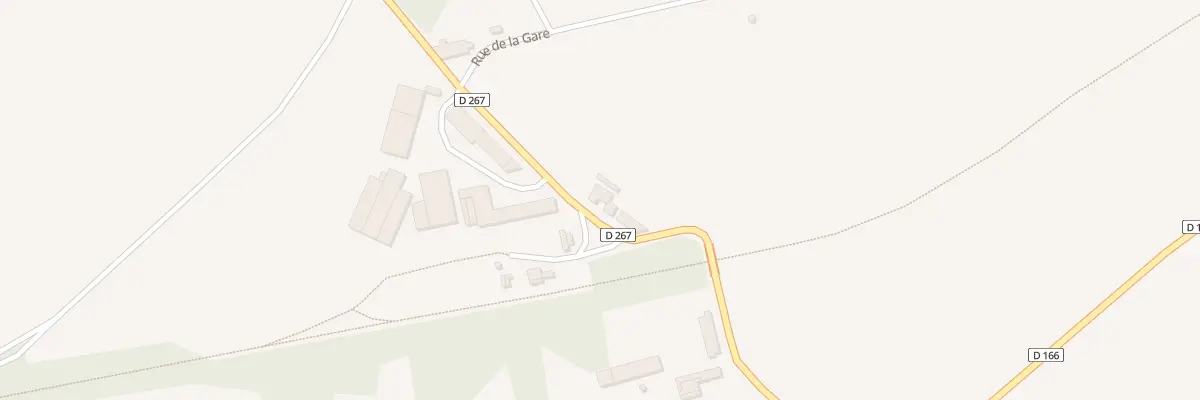 Plan du 1 Rue de la Gare à Conteville