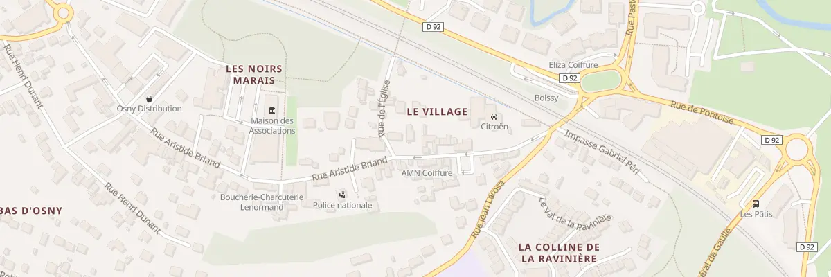 Plan du 26B Rue Aristide Briand à Osny