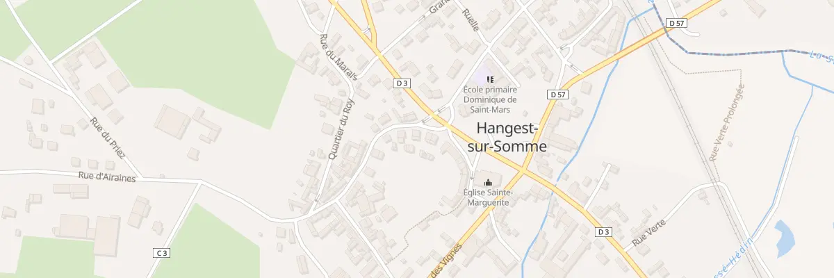 Plan du 5 Rue d’Airaines à Hangest-sur-Somme