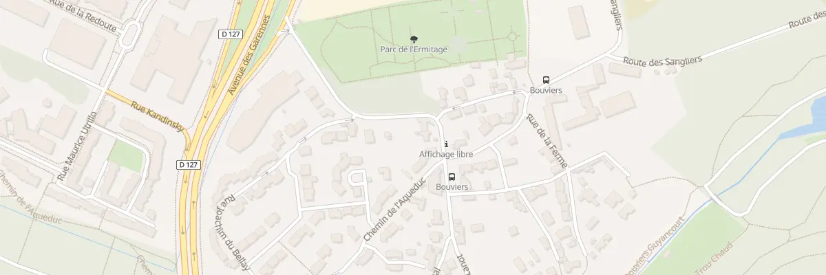 Plan du 8 Rue Allviger et Lanot à Guyancourt