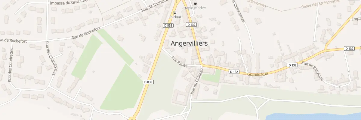 Plan du 9 Rue Pavée à Angervilliers