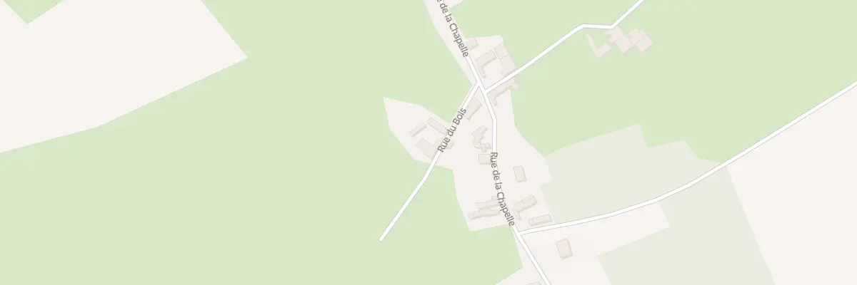 Plan du 2 Rue du Bois à Verchocq