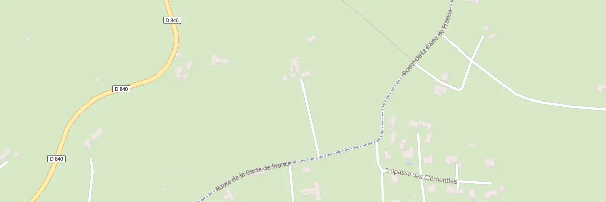 Plan du 711 Rte de la Carte de France à Figeac