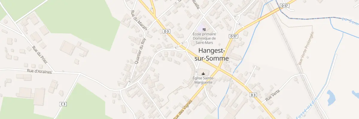 Plan du 1 Rue d’Airaines à Hangest-sur-Somme