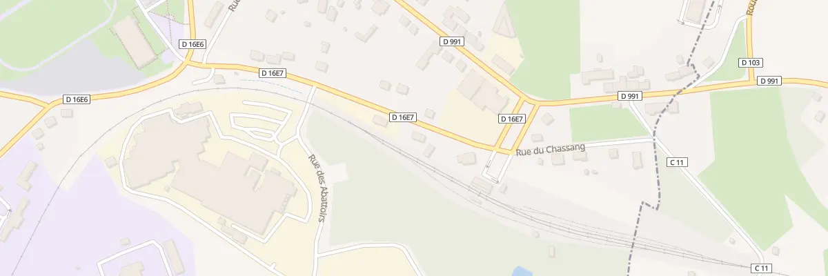 Plan du 743A Bd du Puy Nègre à Égletons
