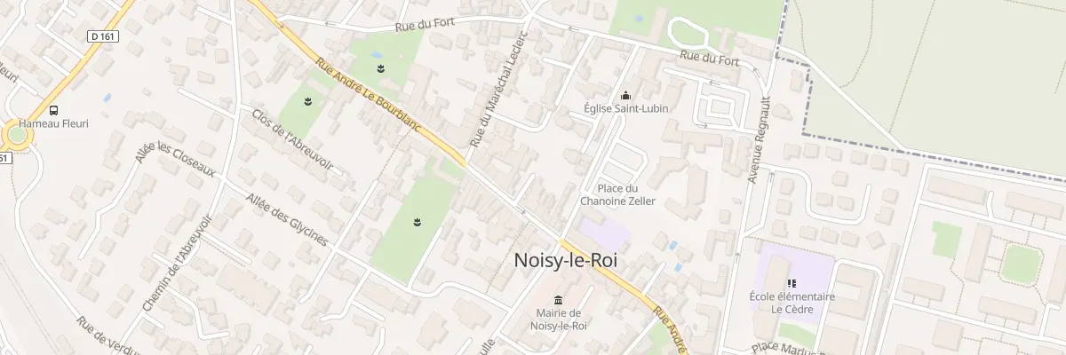 Plan du 34B Rue André le Bourblanc à Noisy-le-Roi