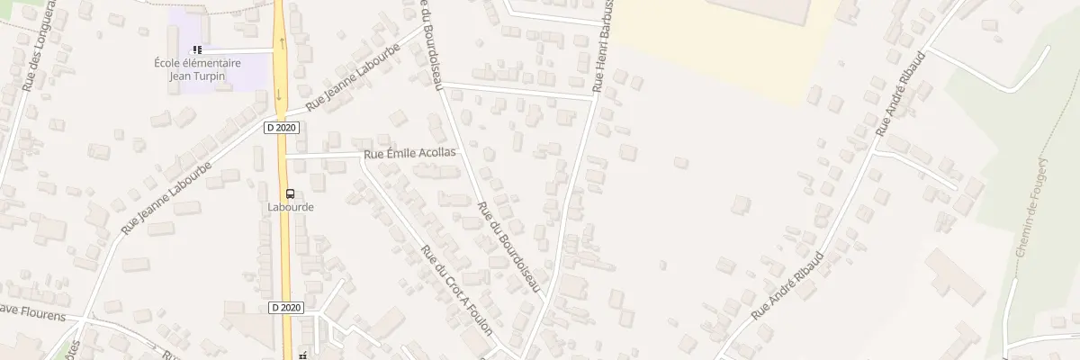 Plan du 29 Rue Henri Barbusse à Vierzon