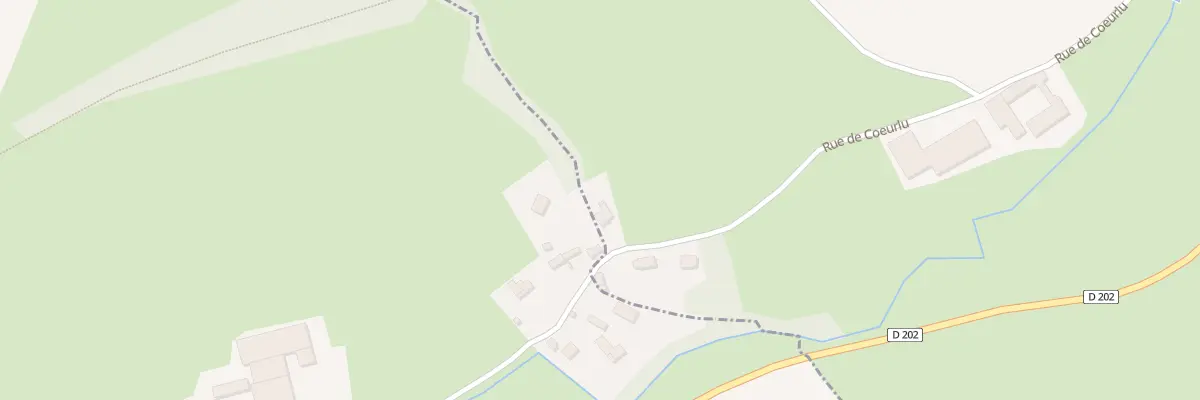 Plan du 70 Rue du Coeurlu à Affringues