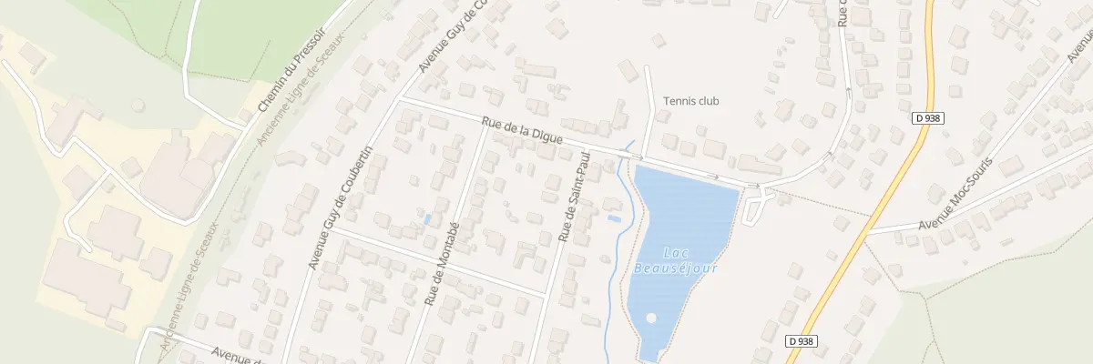Plan du 4 Rue Saint Paul à Saint-Rémy-lès-Chevreuse