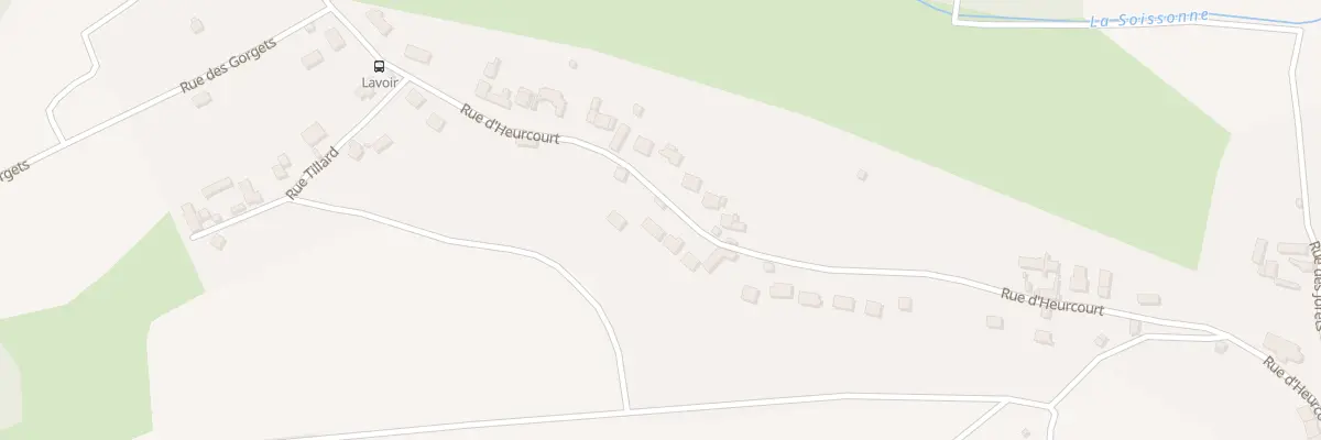 Plan du 59 Rue d’Heurcourt à Berville