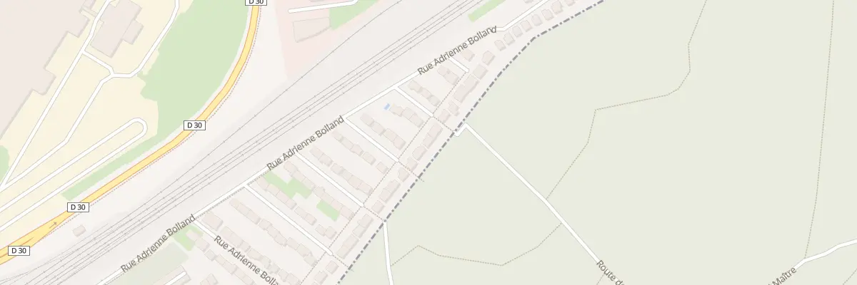 Plan du 160 Rue Adrienne Bolland à Poissy