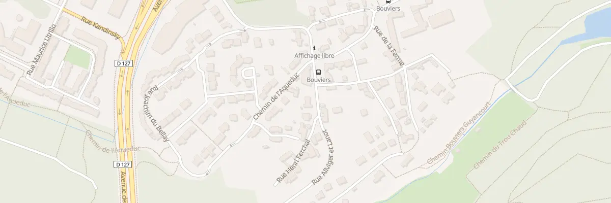 Plan du 16 Rue Allviger et Lanot à Guyancourt