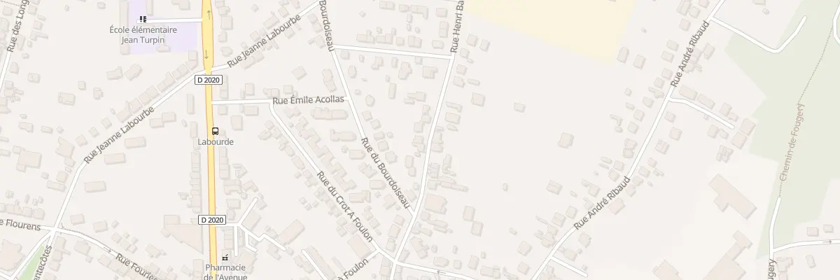 Plan du 27 Rue Henri Barbusse à Vierzon