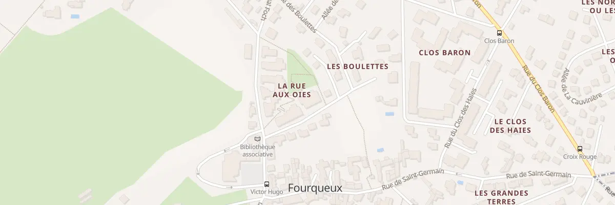 Plan du 3 Rue aux Oies à Saint-Germain-en-Laye