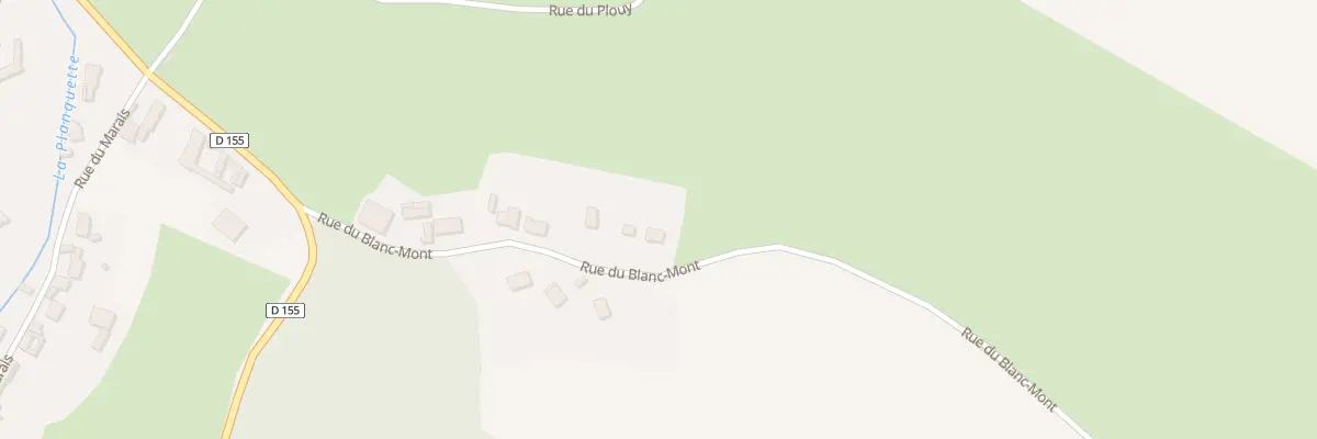 Plan du 11 Rue du Blanc Mont à Fressin