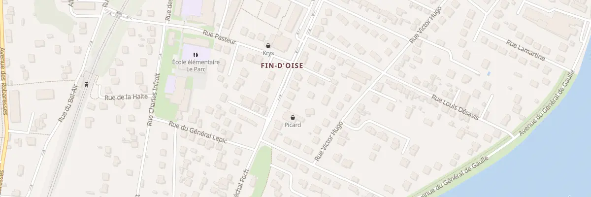 Plan du 16T Rue du Mal Foch à Andrésy