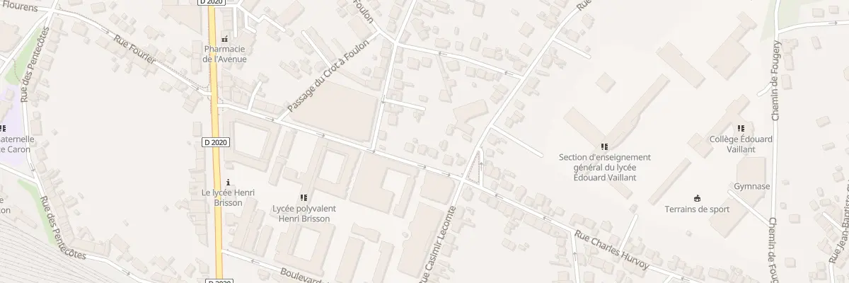 Plan du 71 Rue Charles Hurvoy à Vierzon