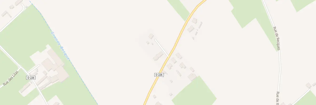 Plan du 564 Rue de la Grasse Payelle à Zutkerque