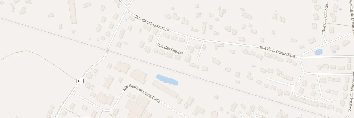 Plan du 110 Rue des Bleuets à Mardié