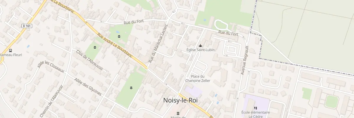 Plan du 5 Rue du Chanoine Zeller à Noisy-le-Roi