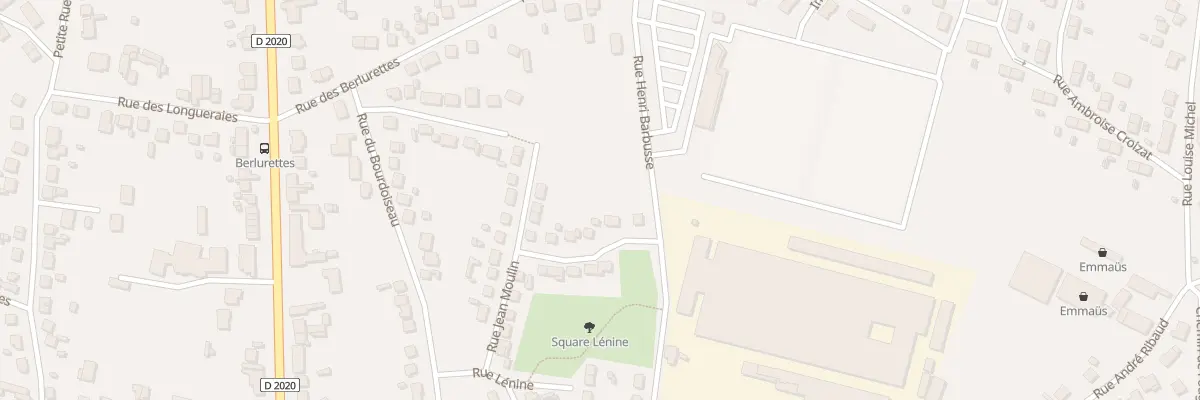 Plan du 55 Rue Henri Barbusse à Vierzon