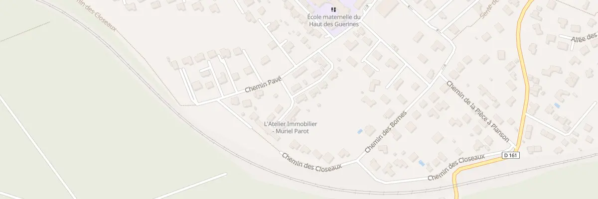 Plan du 3 Res du Chemin Pave à L’Étang-la-Ville