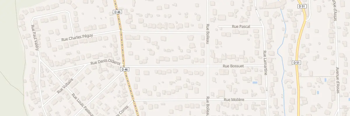 Plan du 28 Rue Bossuet à Saint-Rémy-lès-Chevreuse