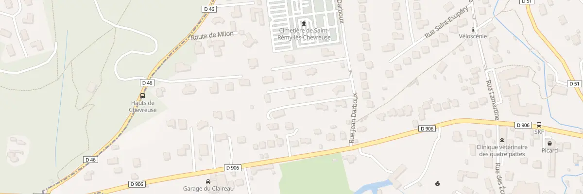 Plan du 5 Rue Jean Darboux à Saint-Rémy-lès-Chevreuse