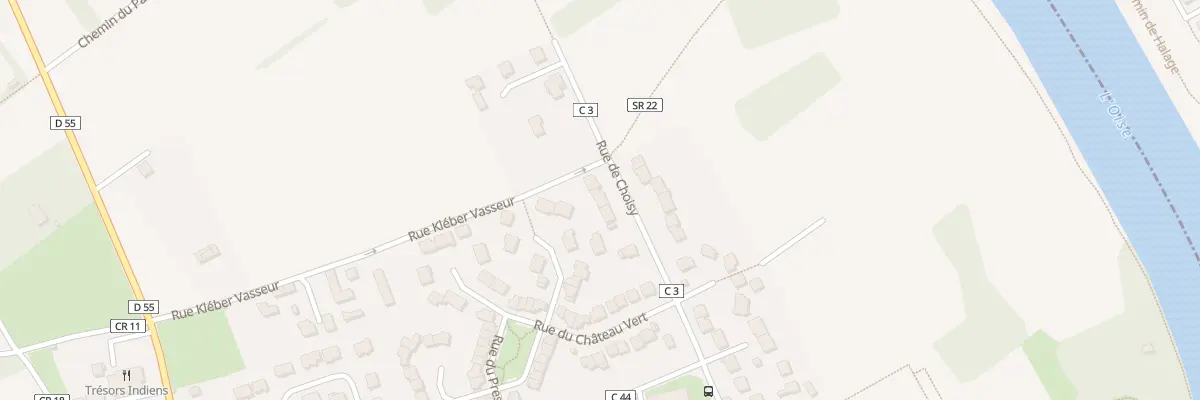 Plan du 47 Rue de Choisy à Maurecourt