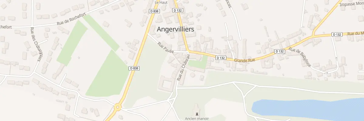 Plan du 3 All des Guilloches à Angervilliers
