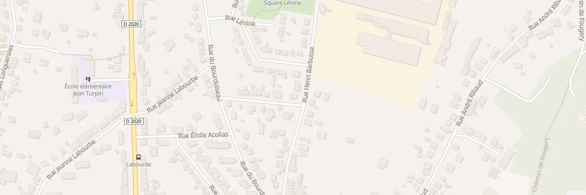 Plan du 39 Rue Henri Barbusse à Vierzon