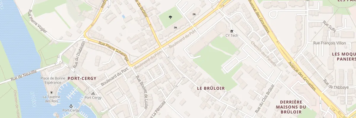 Plan du 29 Rue du Brûloir à Cergy