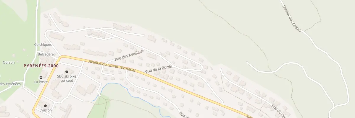 Plan du 488 Rue de la Jassette à Bolquère