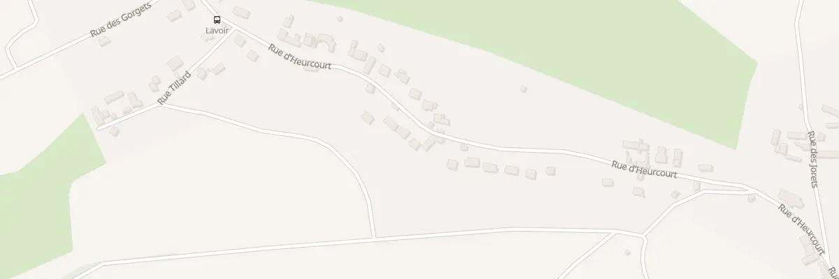 Plan du 55 Rue d’Heurcourt à Berville