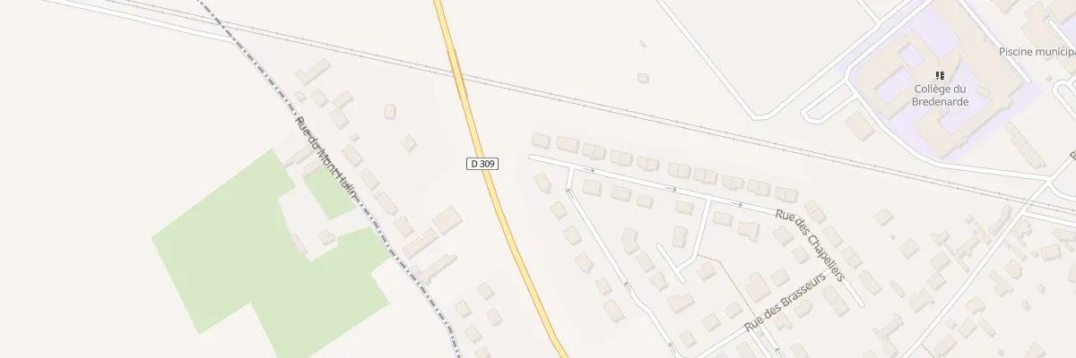 Plan du 20 Rue des Chapeliers à Audruicq