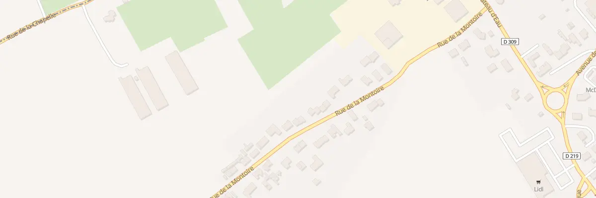 Plan du 306 Rue de la Montoire à Audruicq