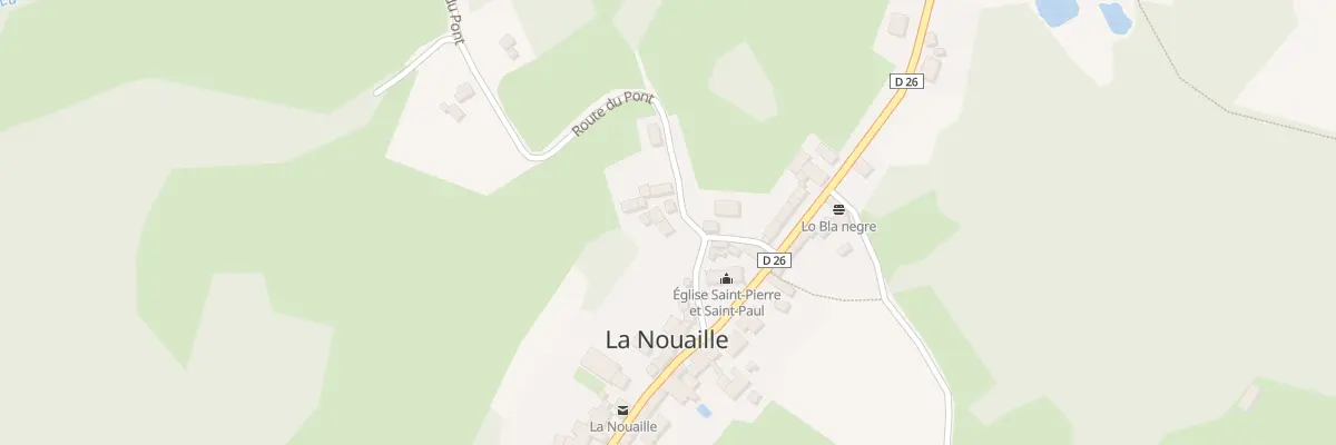 Plan du 7 Rte du Pont à La Nouaille