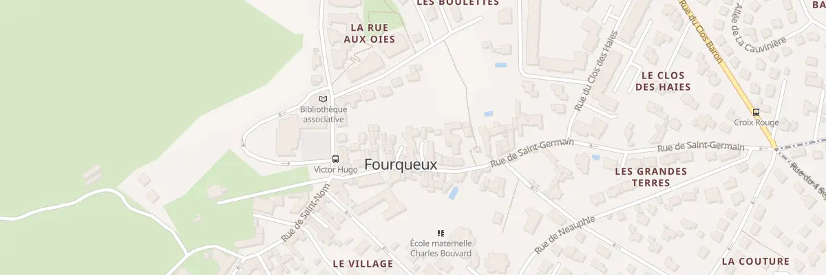 Plan du 17B Rue de Saint-germain à Saint-Germain-en-Laye