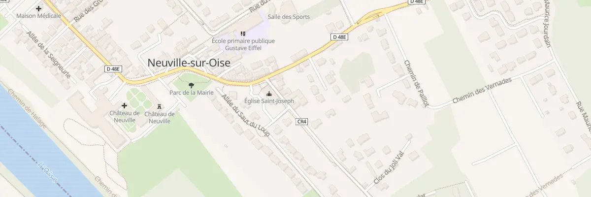 Plan du 9 Rue de Conflans à Neuville-sur-Oise