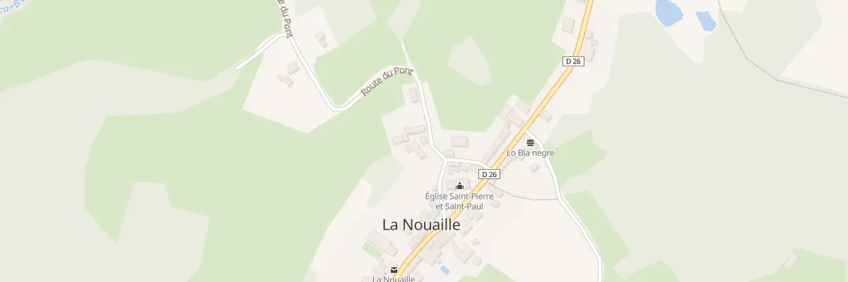 Plan du 15 Rte du Pont à La Nouaille